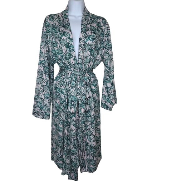 Tahari | Intimates & Sleepwear | Tahari Womens Leaf Print Robe Xl ...
